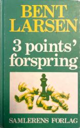 Forsiden af Bent Larsen 3 points forspring