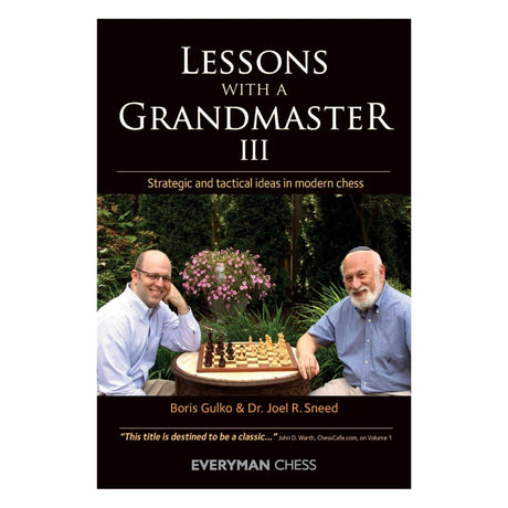 Lær fra stormester Boris Gulko og Dr. Joel R. Sneed, når de deler indsigter om strategiske og taktiske skakprincipper.