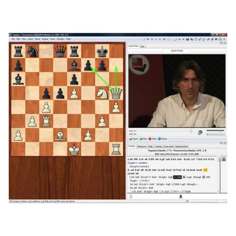 Power play 11 defence er en del af serien udarbejdet af daniel king der viser en stilling hvor de hvide skakbrikekr er ved at sætte sort skakmat