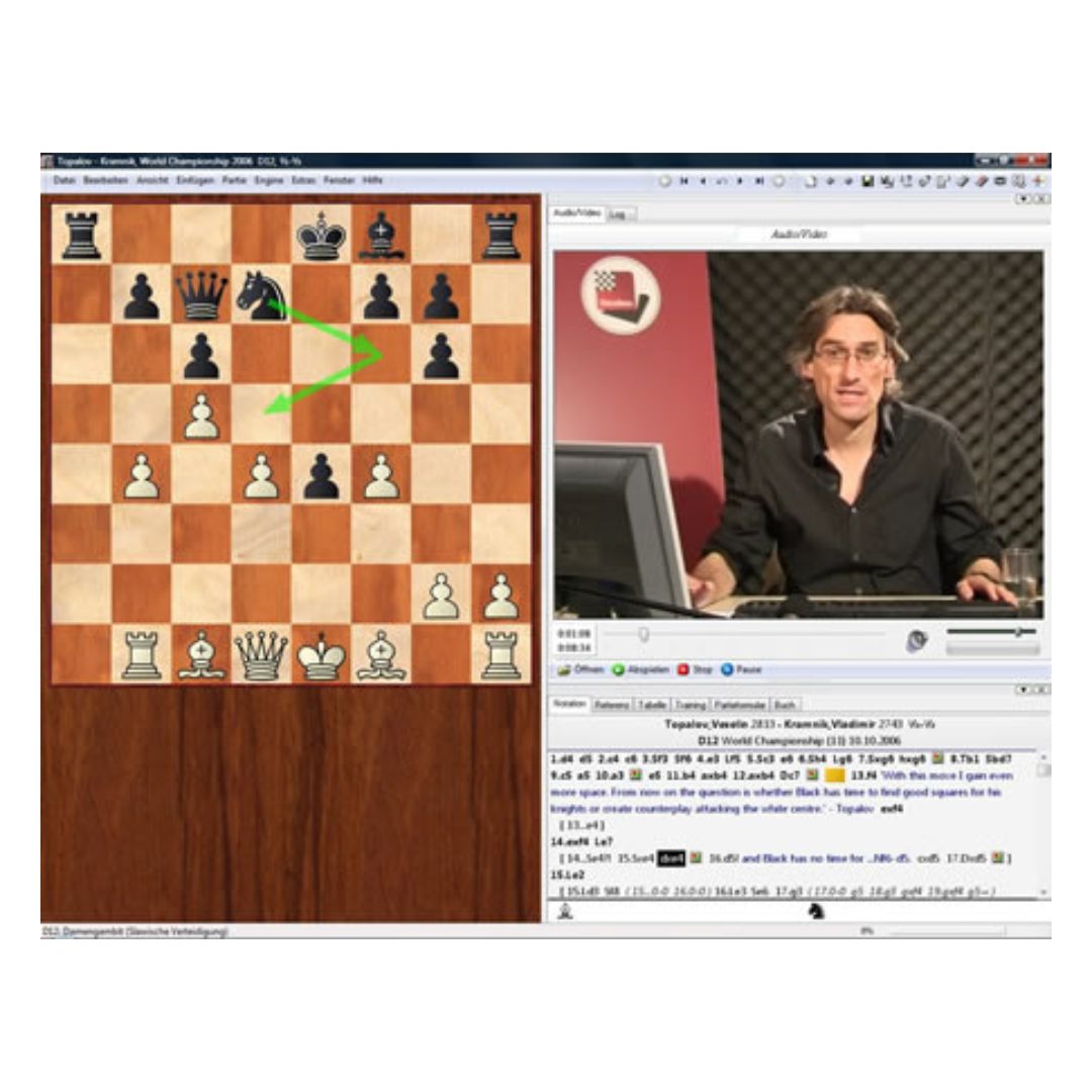 Powerplay 8 dvd viser forskellen på springere nog løberen på skakbrættet