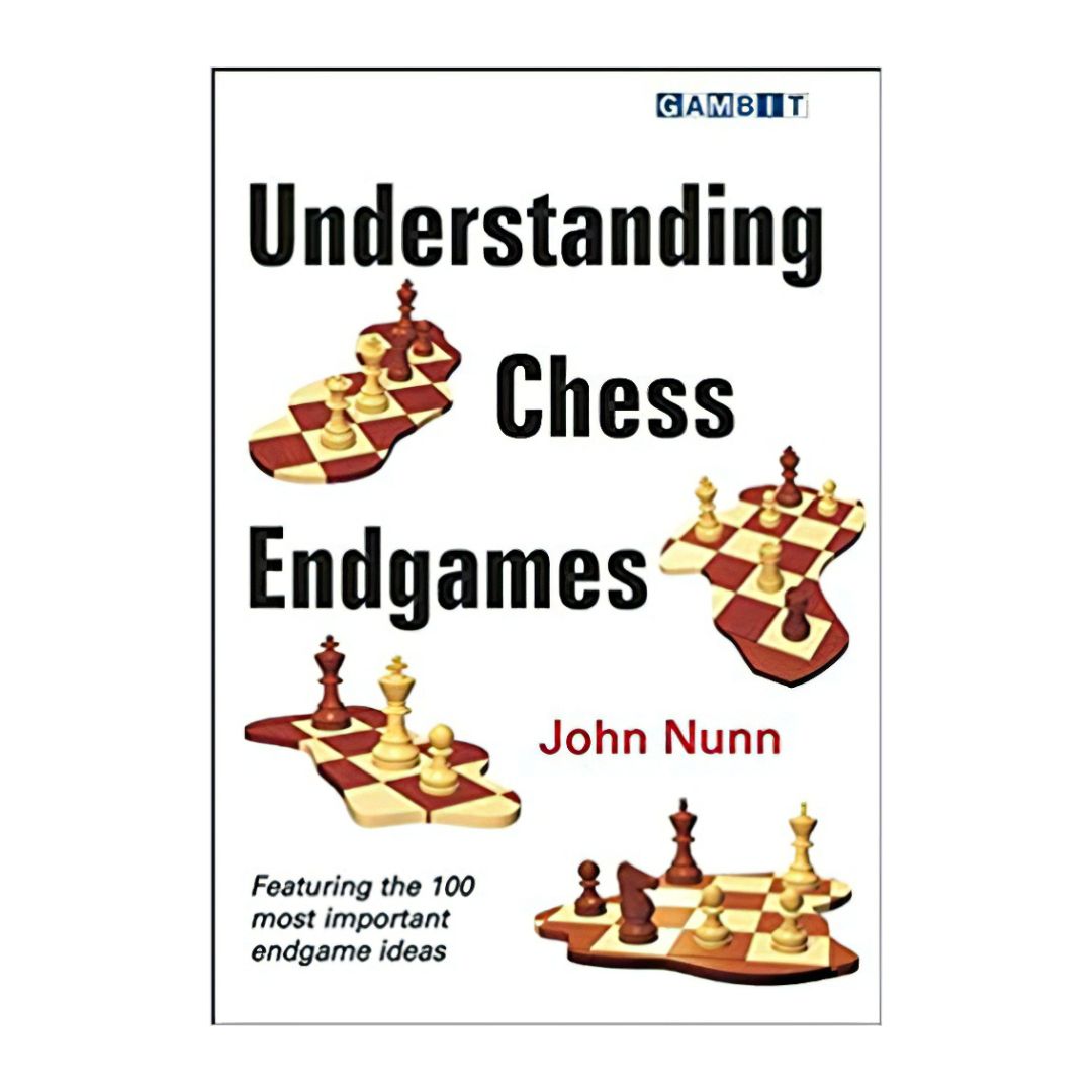 Understanding chess endgames er en skakbog om slutspillet skrevet af den engelske stormester john nunn med de 100 vigtigste ideer og koncepter til skakslutspil