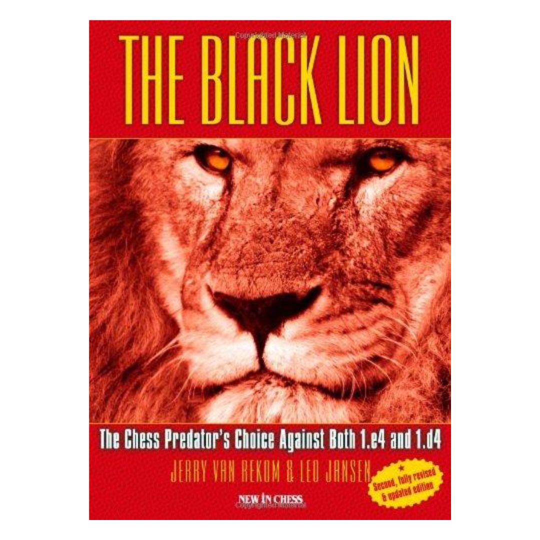 The black lion er en skakbog om åbnignen den sorte løve der er et våben for sort mod 1.e4 og 1.d4