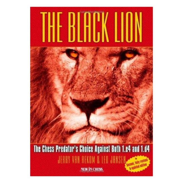 The black lion er en skakbog om åbnignen den sorte løve der er et våben for sort mod 1.e4 og 1.d4