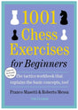 Forsiden af skakbogen 1001 Chess Exercises for Beginners af Masetti og Messa.