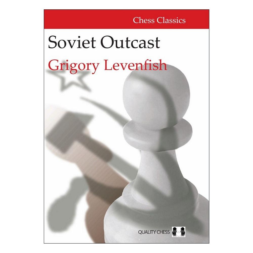 Forsiden af skakbogen Soviet Outcast om Grigory Levenfish.