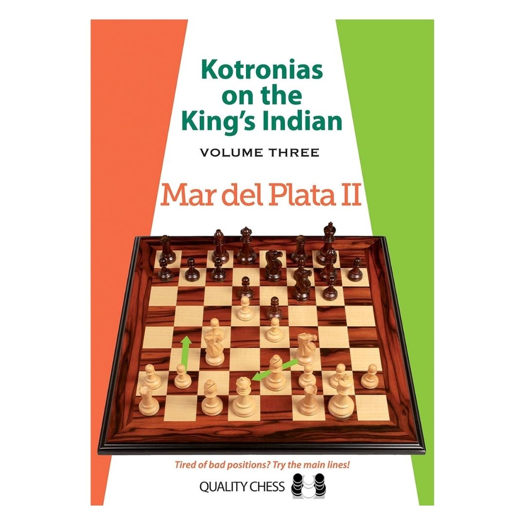 Tredje bind i serien kotronias on the kings indian handler igen om mar del plata varianten som er en super kompliceret variant af forsvaret