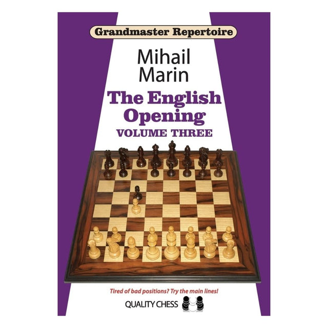 Grandmaster repertoire The english opening volume three af stormester Mihail Marin dækker al åbningsterori efter 1. c4 c5