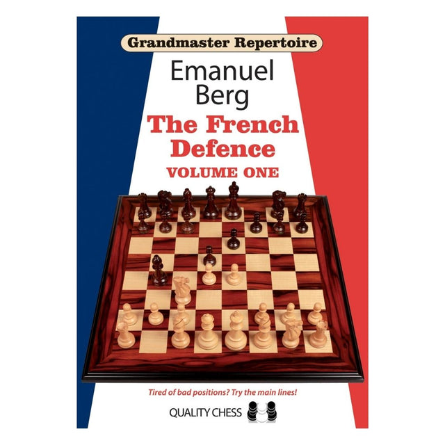 Grandmaster repertiore 14 the french defence volume one af Emanuel Berg dækker fransk forsvar i skakspillet