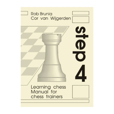 Step 4 i learning chess serien byder på meget avanceret skakteori for spillere der gerne vil deltage i turneringer