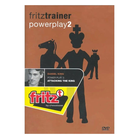 Powerplay 2 fritztrainer chessbase forfattet af stormester daniel king handler om at angribe kongen i skakspillet