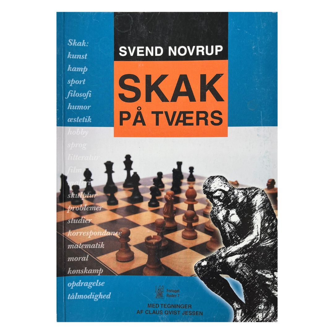 Forsiden af bogen - Skak på Tværs