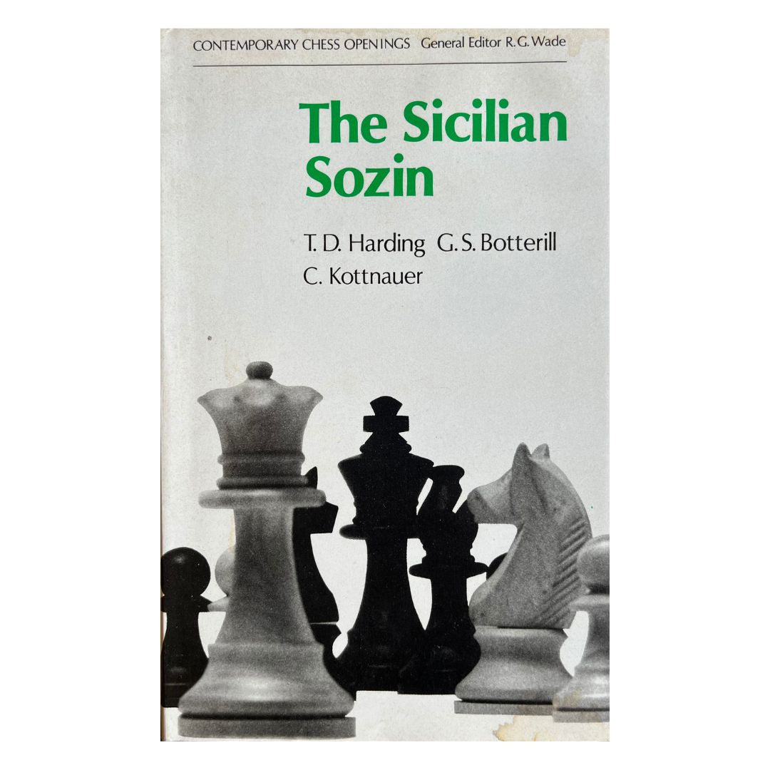 Forsiden af bogen - The Sicilian Sozin