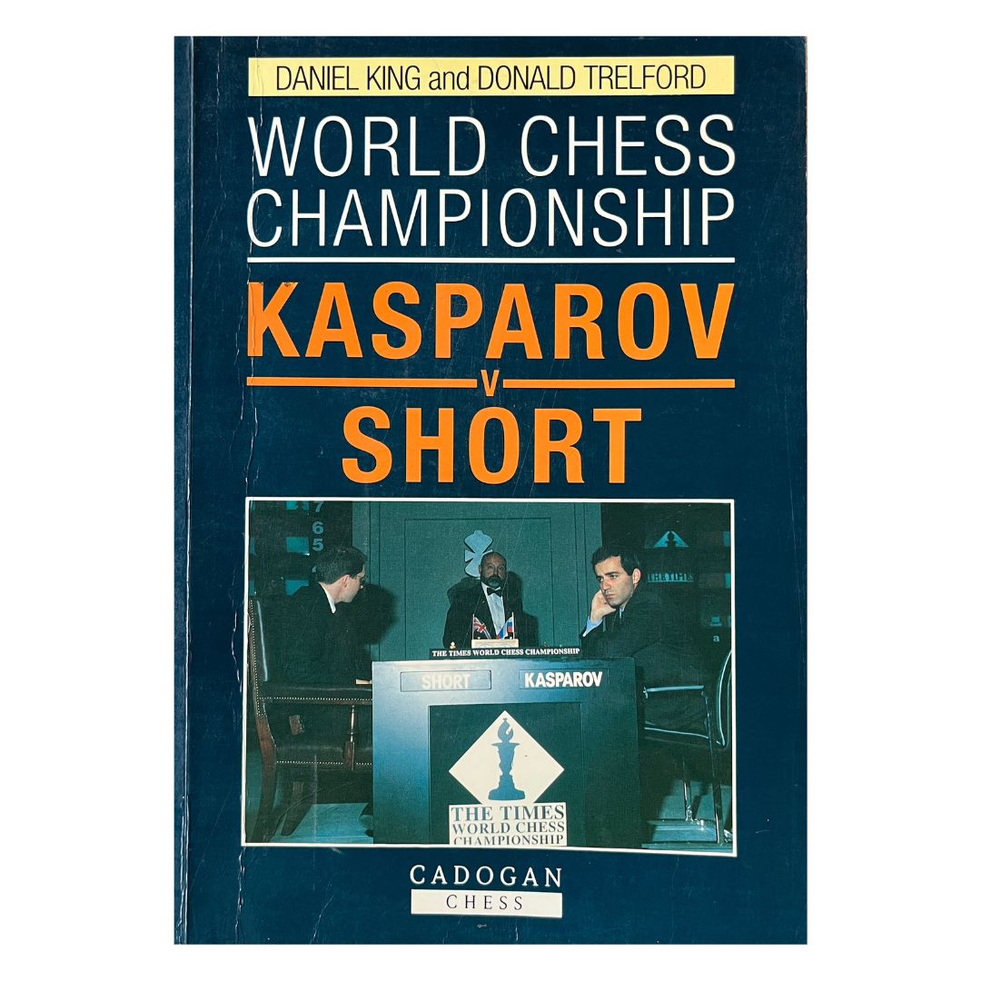 Forsiden af bogen World Chess Championship - Kasparov vs. Short