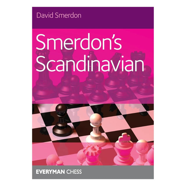 "Skakbog om Smerdon's Skandinaviske angreb med portugisisk og islandsk gambit – en aggressiv tilgang for sort."