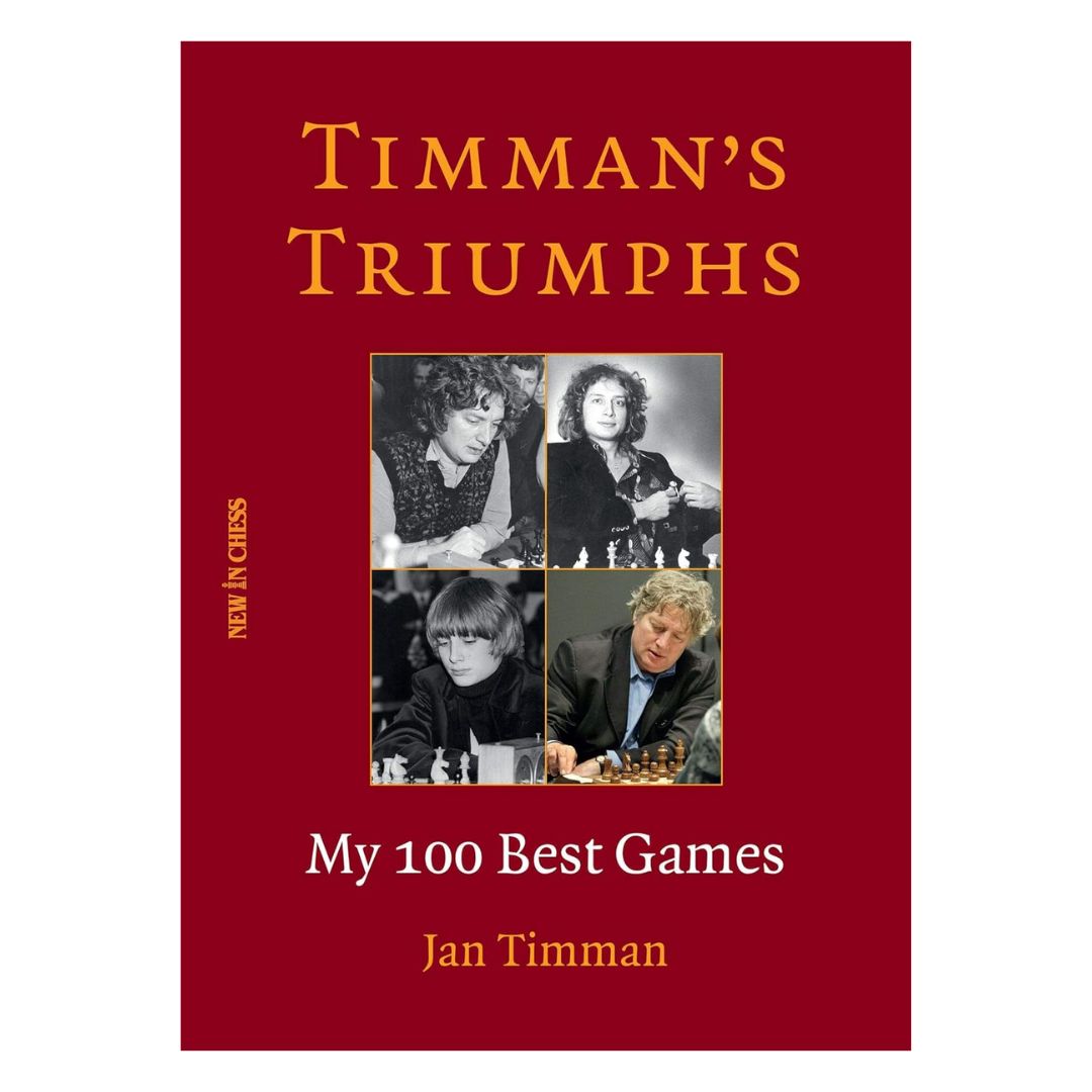 Timman's Triumphs byder på Jan Timmans mesterværker, med dybdegående analyser og spil mod skaklegender som Karpov og Kasparov.