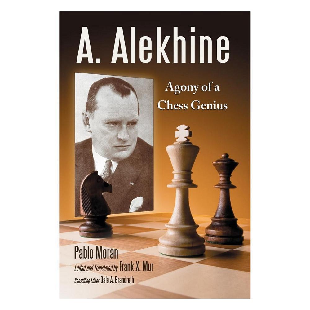 Forsiden af bogen Alekhine's Anguish: A Novel of the Chess Genius.