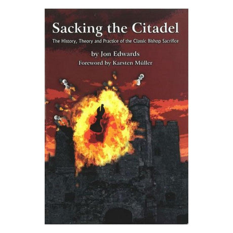 Forsiden af skakbogen Sacking the Citadel.