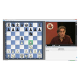GM Daniel King kigger direkte i kameraet efter at have spillet et godt skaktræk i fritztrainer serien powerplay