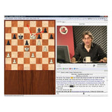 dvd til download af chessbase med fokus på fremhæve forskellen med springeren og løberen i et skakspil