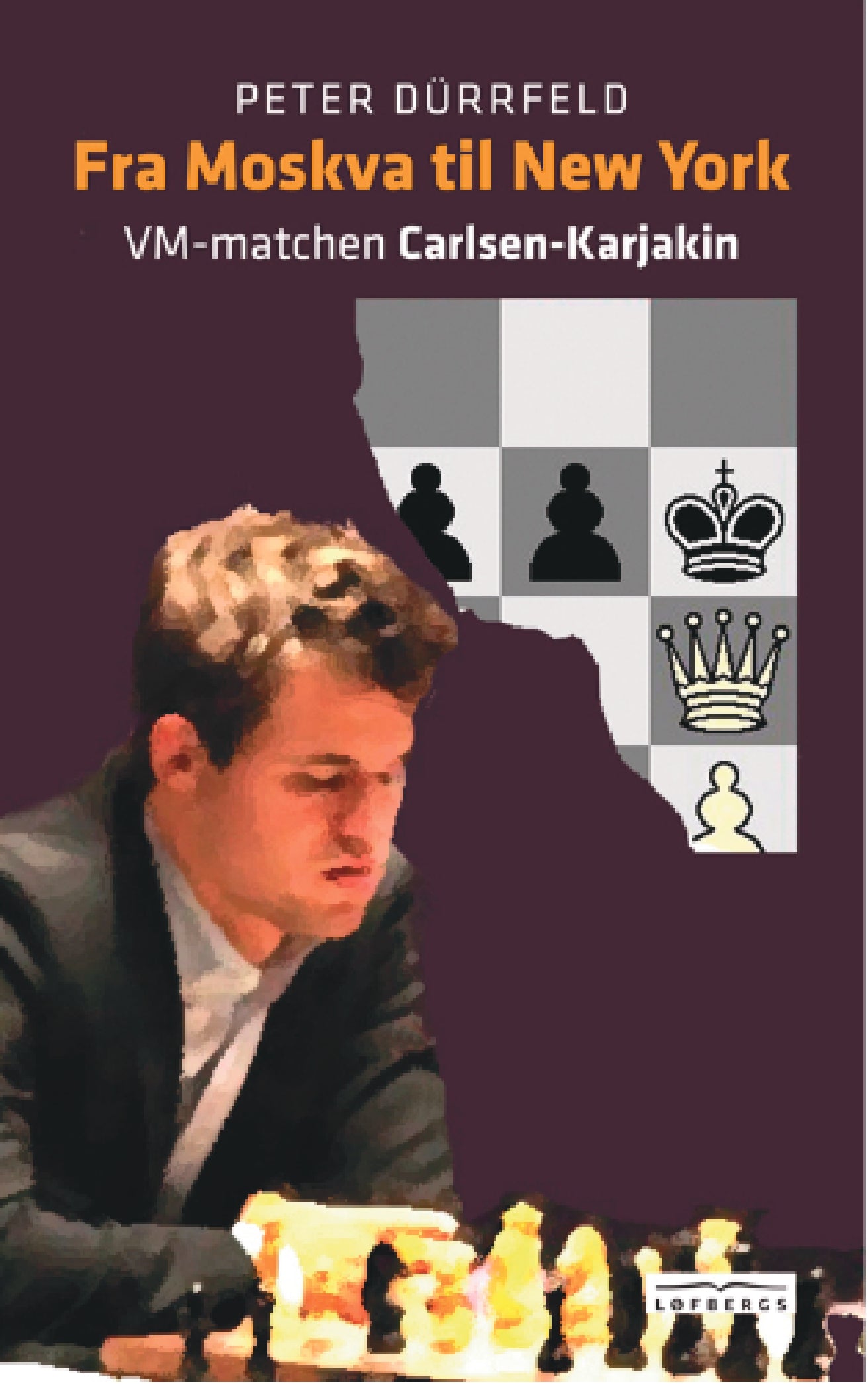 Peter durrfeld fra moskva til new york vm-matchen mellem den norske stormester magnus carlsen og russeren Karjakin i skak