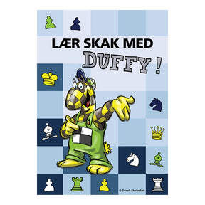 Lær skak med Duffy er en super god bog, der kan bruges i undervisningen med skoleskak