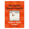 Forside af “The Double Queen’s Gambit” af GM Alexey Bezgodov – sort-repertoire mod 1.d4 med 2...c5.