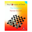 Forside af “Key Concepts of Chess – Volume 1: The Hedgehog” af IM Herman Grooten med fokus på midtspil og strukturforståelse.