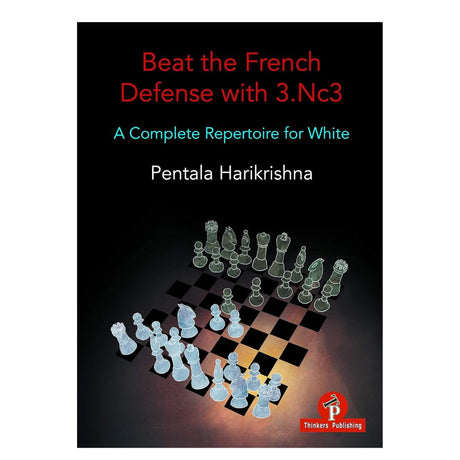 Forside af 3.Nc3 French af GM Pentala Harikrishna – praktisk repertoire for hvid mod fransk forsvar.