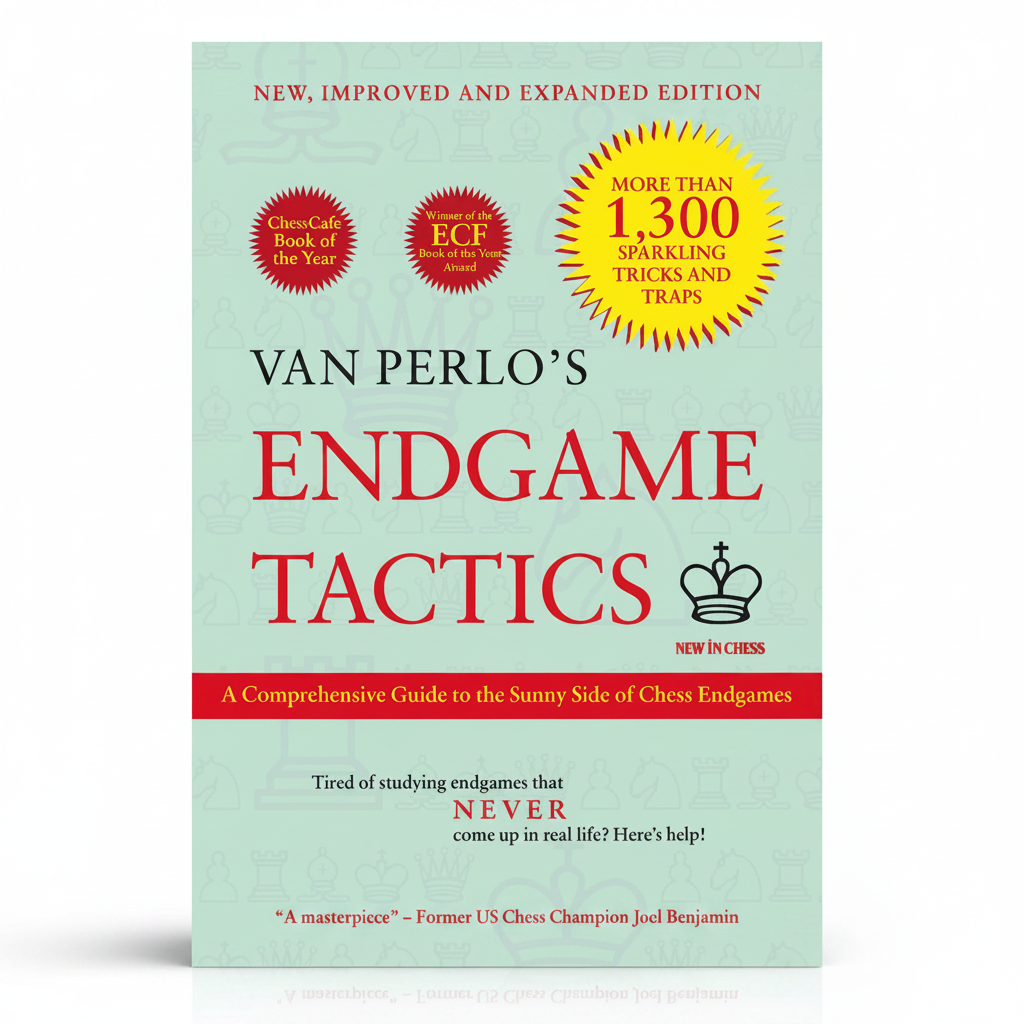 I van perlo's endgame tactics præsenteres slutspilstaktikker gennem eksempler fra virkelige partier, der gør træningen underholdende