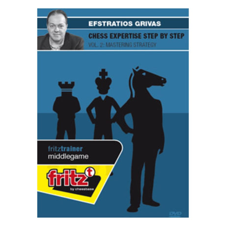 DVD med skakundervisning af stormester Efstratios Grivas om mestring af strategi i skak