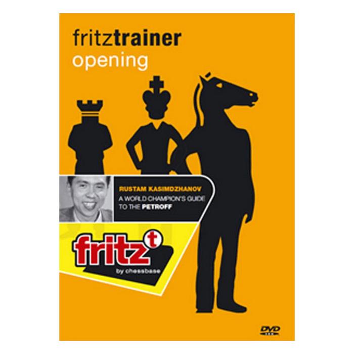 Cover til skak-DVD'en A World Champion's Guide to the Petroff af GM Rustam Kasimdzhanov