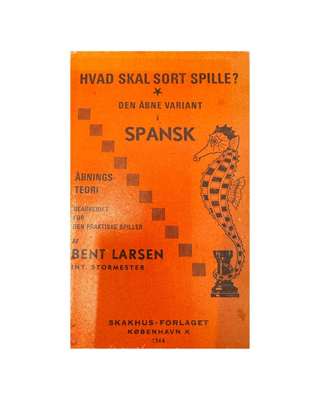 Forside af Larsens Den åbne variant i spansk