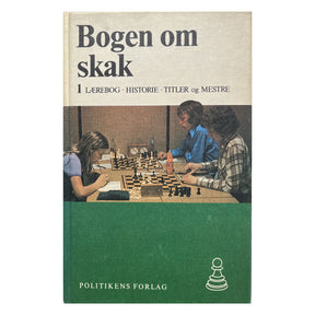 Forsiden af bogen: Bogen om Skak 1