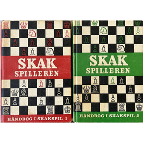 Forsiden af bogen - Skakspilleren - Håndbog i Skakspil 1 og 2