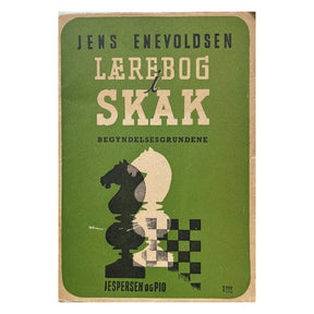 Forsiden af bogen Lærebog i Skak - Begyndelsesgrundene