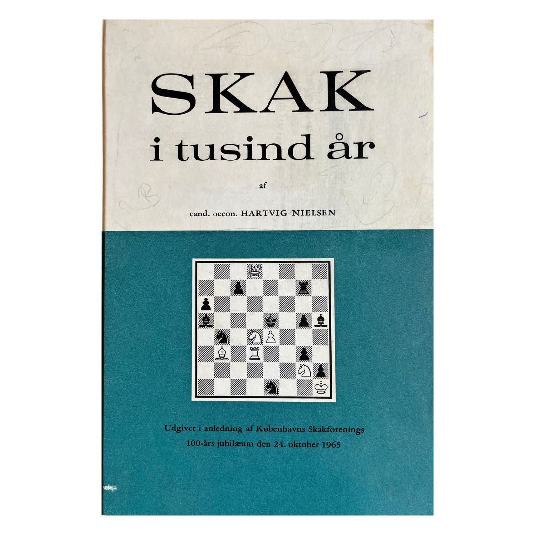 Forsiden på bogen - Skak i tusind år