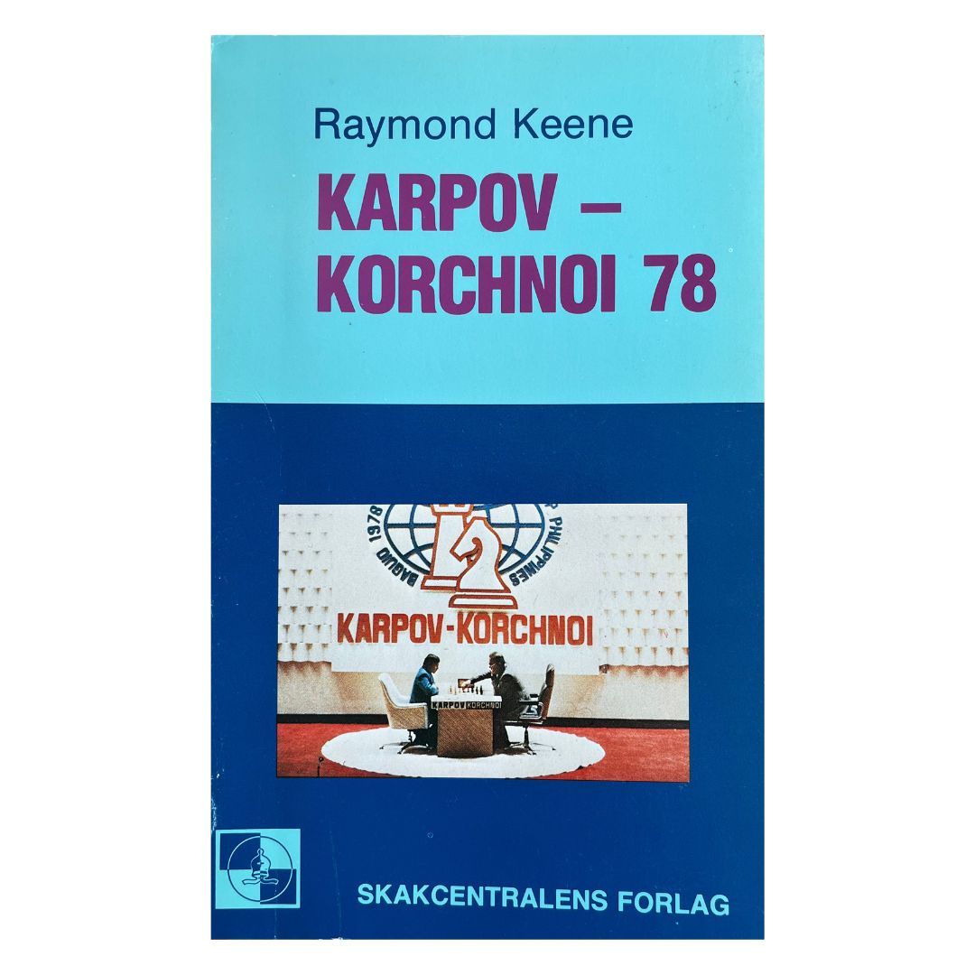 Forsiden på bogen - Karpov - Korchnoi 78