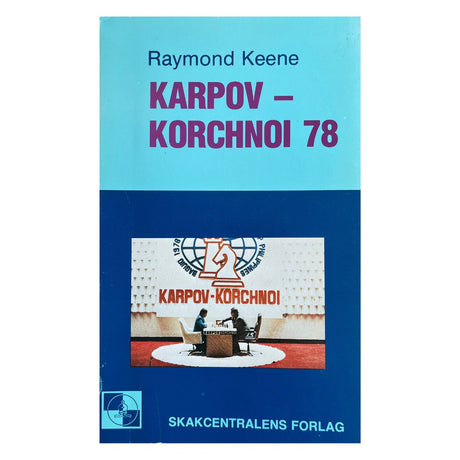 Forsiden på bogen - Karpov - Korchnoi 78