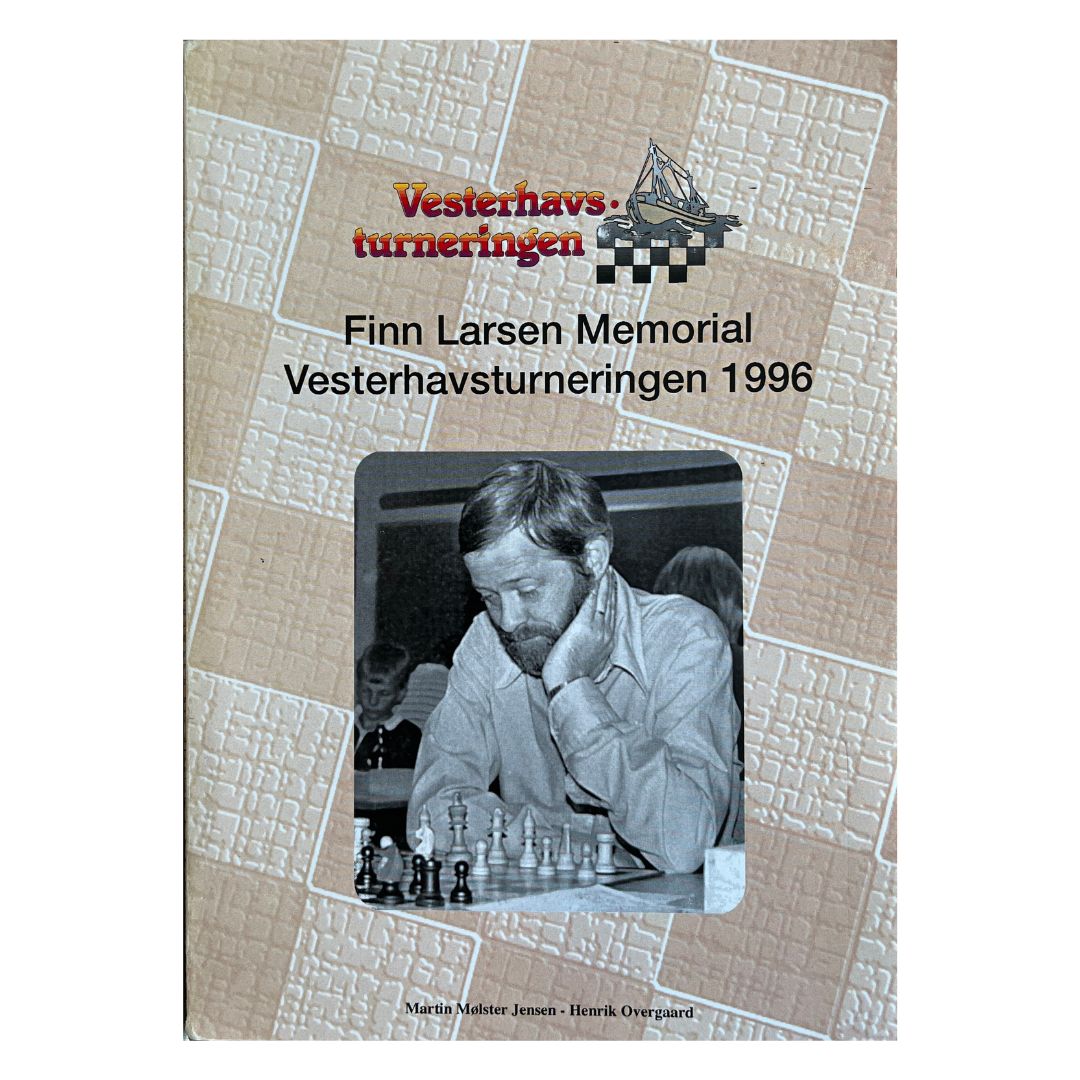 Forsiden på bogen - Finn Larsen Memorial Vesterhavsturneringen 1996