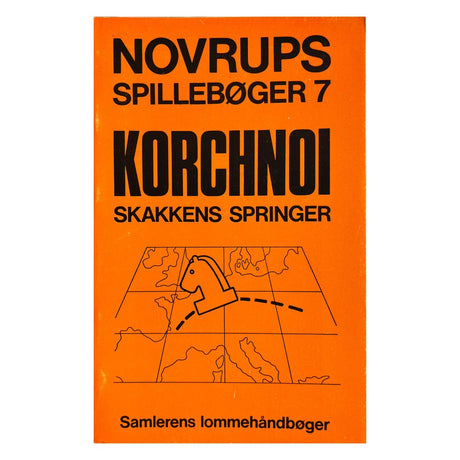 Forsiden af bogen - Novrups Spillebøger 7 - Korchnoi