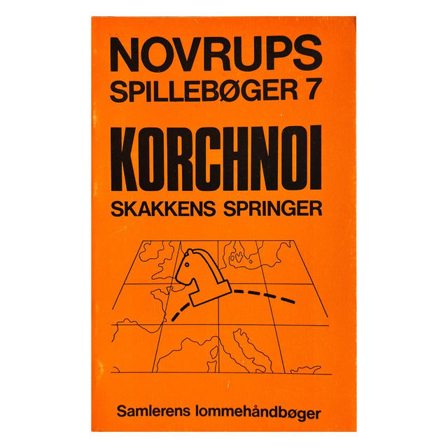 Forsiden af bogen - Novrups Spillebøger 7 - Korchnoi