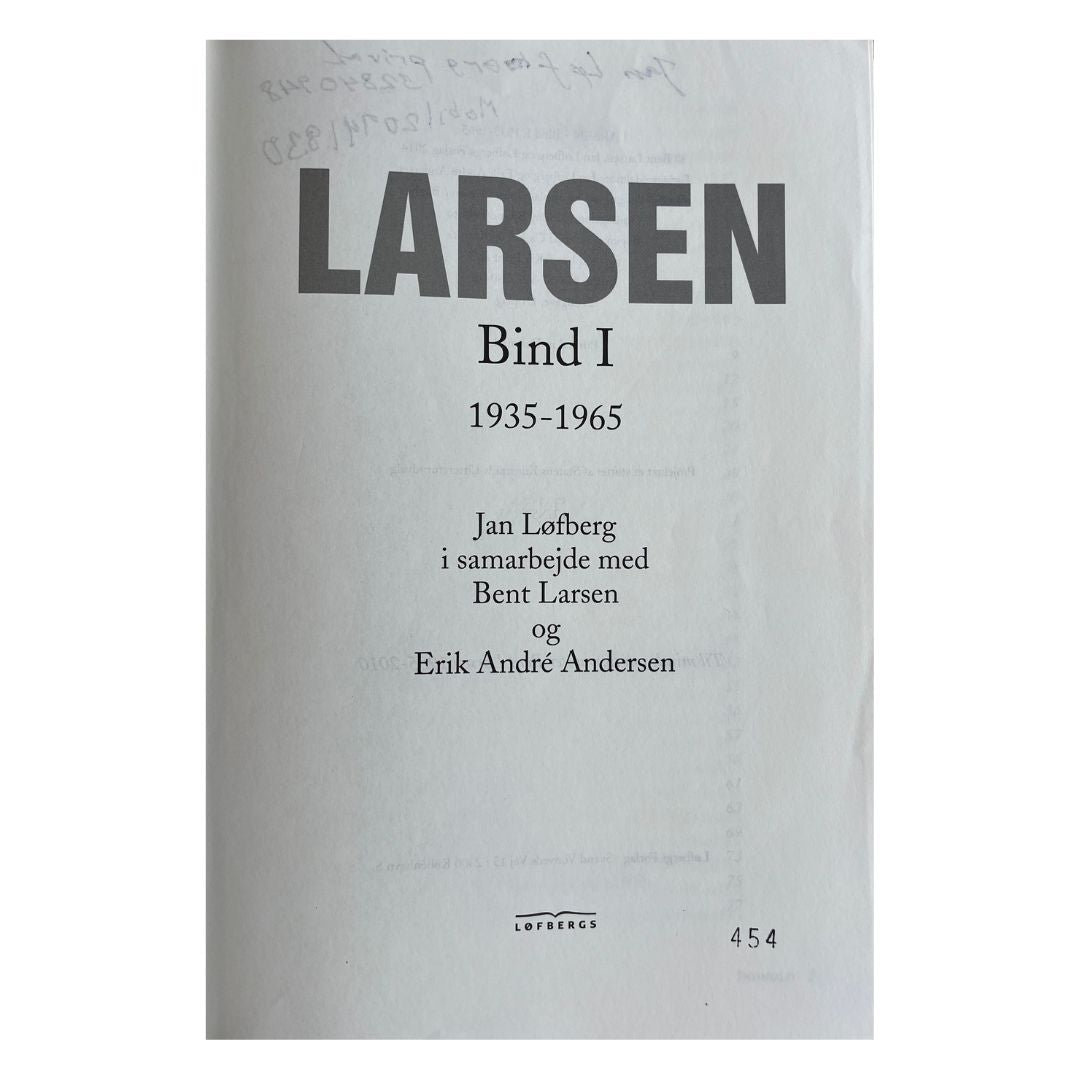 Jan Løfberg - Larsen bind 1