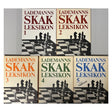 Forsiden af bøgerne - Lademanns Skakleksikon 1-5