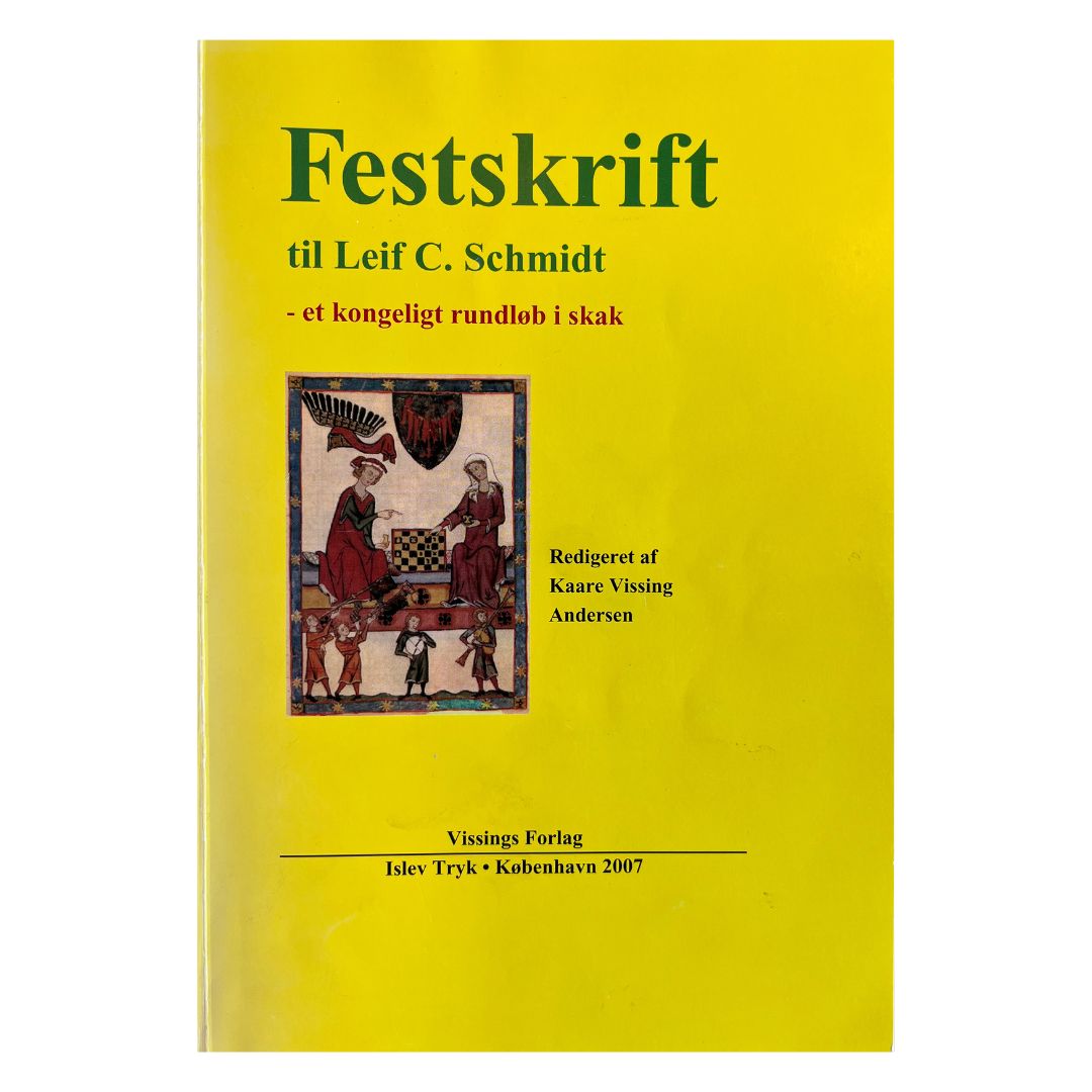 Forsiden af bogen - Festskrift til Leif Schmidt