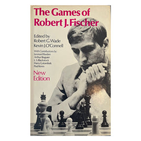 Forsiden af bogen - The Games of Robert J. Fischer