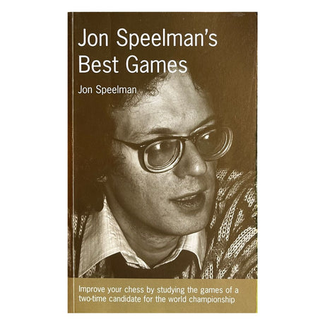Forsiden af bogen - Jon Speelman's Best Games