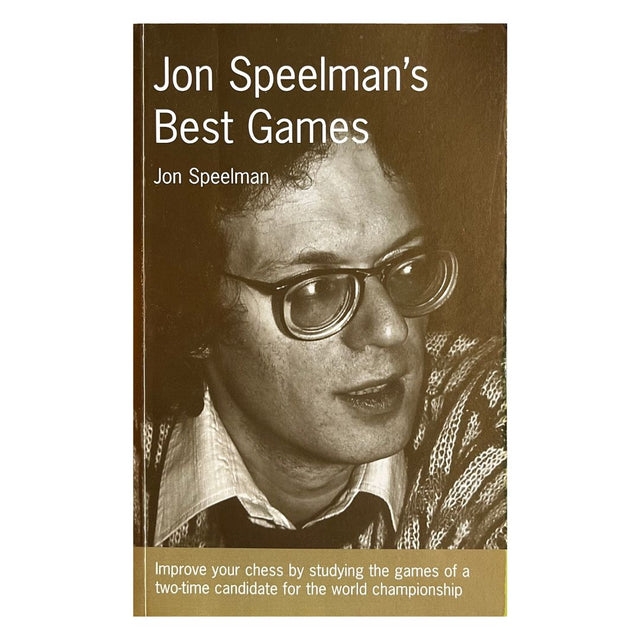 Forsiden af bogen - Jon Speelman's Best Games