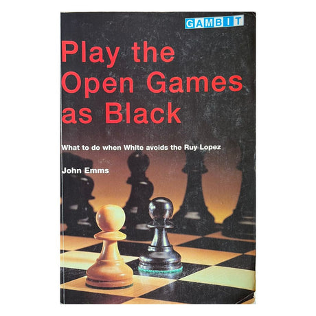 Forsiden af bogen - Play the Open Games as Black