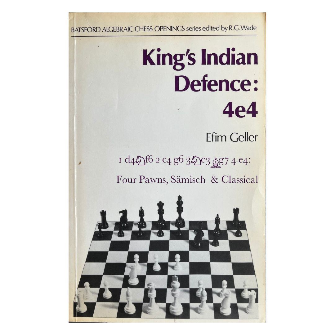 Forsiden af bogen - King's Indian Defence: 4e4