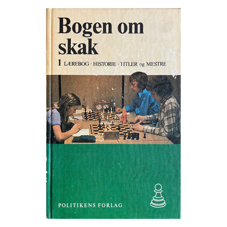 Forsiden af bogen - Bogen om Skak 1